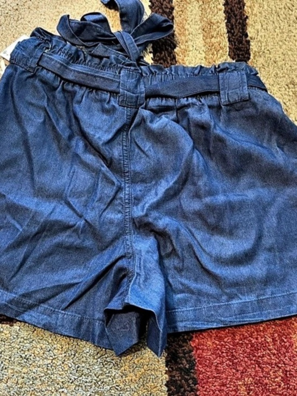 Blue Pull-On Shorts NWT - Picture 2 of 2